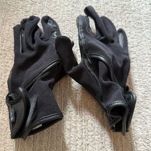 Women’s Black Riding Gloves size L